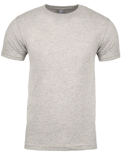 Men´s Crew Neck T-Shirt zum Besticken und Bedrucken in der Farbe Oatmeal mit Ihren Logo, Schriftzug oder Motiv.