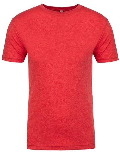 Men´s Tri-Blend T-Shirt zum Besticken und Bedrucken in der Farbe Vintage Red (Tri-Blend) mit Ihren Logo, Schriftzug oder Motiv.
