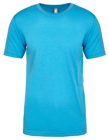 Men´s Tri-Blend T-Shirt zum Besticken und Bedrucken in der Farbe Vintage Turquoise (Tri-Blend) mit Ihren Logo, Schriftzug oder Motiv.