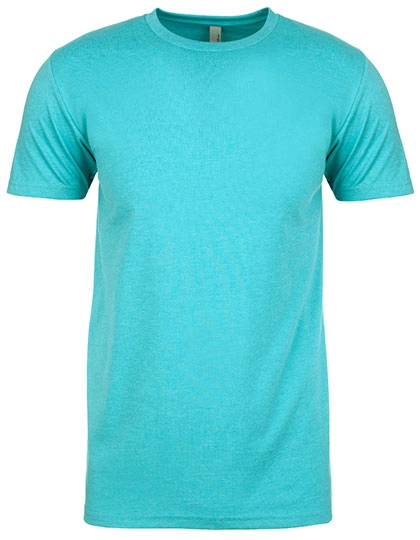 Men´s CVC T-Shirt zum Besticken und Bedrucken in der Farbe Tahiti Blue (CVC) mit Ihren Logo, Schriftzug oder Motiv.