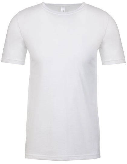 Men´s CVC T-Shirt zum Besticken und Bedrucken in der Farbe White mit Ihren Logo, Schriftzug oder Motiv.