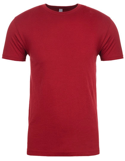 Men´s Sueded T-Shirt zum Besticken und Bedrucken in der Farbe Cardinal mit Ihren Logo, Schriftzug oder Motiv.
