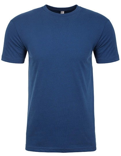 Men´s Sueded T-Shirt zum Besticken und Bedrucken in der Farbe Cool Blue mit Ihren Logo, Schriftzug oder Motiv.