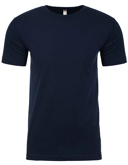Men´s Sueded T-Shirt zum Besticken und Bedrucken in der Farbe Midnight Navy mit Ihren Logo, Schriftzug oder Motiv.