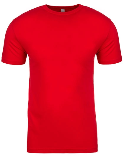 Men´s Sueded T-Shirt zum Besticken und Bedrucken in der Farbe Red mit Ihren Logo, Schriftzug oder Motiv.