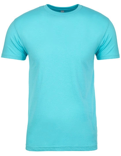 Men´s Sueded T-Shirt zum Besticken und Bedrucken in der Farbe Tahiti Blue (Sueded) mit Ihren Logo, Schriftzug oder Motiv.