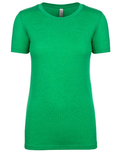 Ladies´ Tri-Blend T-Shirt zum Besticken und Bedrucken in der Farbe Envy (Tri-Blend) mit Ihren Logo, Schriftzug oder Motiv.
