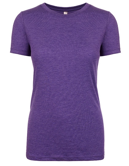 Ladies´ Tri-Blend T-Shirt zum Besticken und Bedrucken in der Farbe Purple Rush (Tri-Blend) mit Ihren Logo, Schriftzug oder Motiv.