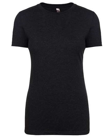 Ladies´ Tri-Blend T-Shirt zum Besticken und Bedrucken in der Farbe Vintage Black (Tri-Blend) mit Ihren Logo, Schriftzug oder Motiv.