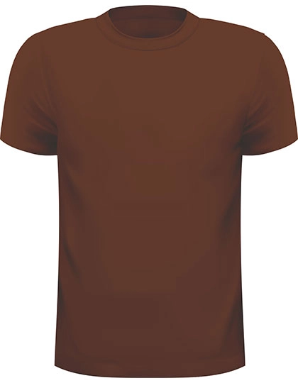 Funktions-Shirt Basic zum Besticken und Bedrucken in der Farbe Chocolate mit Ihren Logo, Schriftzug oder Motiv.