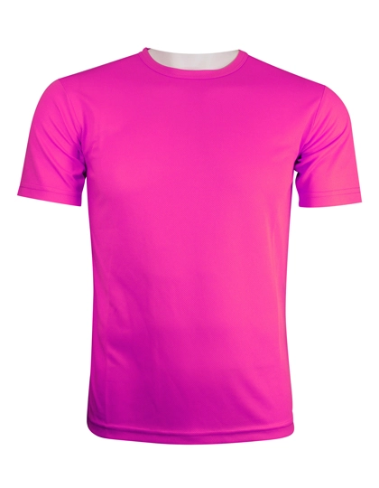 Funktions-Shirt Basic zum Besticken und Bedrucken in der Farbe Magenta mit Ihren Logo, Schriftzug oder Motiv.