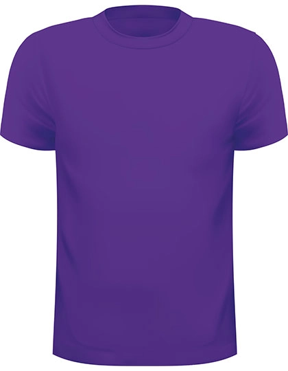 Funktions-Shirt Basic zum Besticken und Bedrucken in der Farbe Purple mit Ihren Logo, Schriftzug oder Motiv.