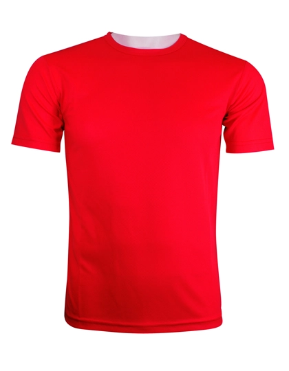 Funktions-Shirt Basic zum Besticken und Bedrucken in der Farbe Red mit Ihren Logo, Schriftzug oder Motiv.
