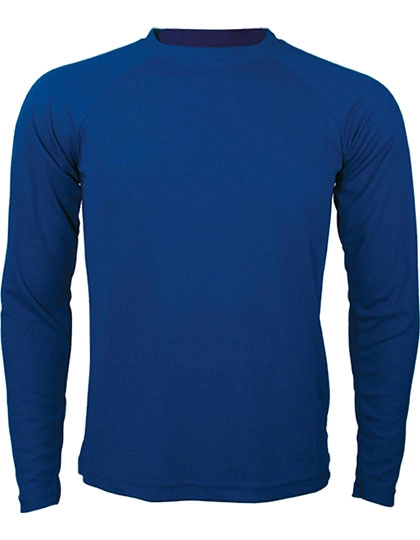 Langarm Funktions-Shirt Basic zum Besticken und Bedrucken in der Farbe Royal Blue mit Ihren Logo, Schriftzug oder Motiv.