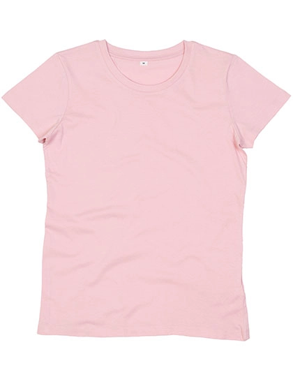 Women´s Essential T zum Besticken und Bedrucken in der Farbe Soft Pink mit Ihren Logo, Schriftzug oder Motiv.