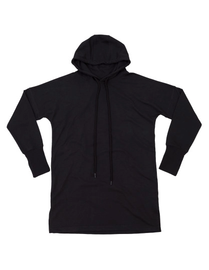 Women´s Hoodie Dress zum Besticken und Bedrucken in der Farbe Black mit Ihren Logo, Schriftzug oder Motiv.