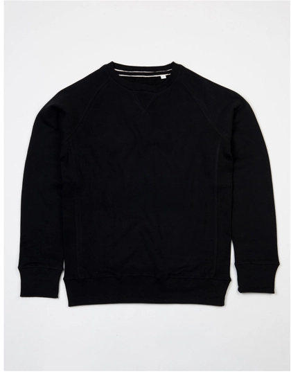 Men´s Superstar Sweatshirt zum Besticken und Bedrucken in der Farbe Black mit Ihren Logo, Schriftzug oder Motiv.