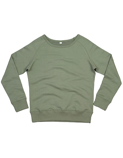 Women´s Favourite Sweatshirt zum Besticken und Bedrucken in der Farbe Soft Olive mit Ihren Logo, Schriftzug oder Motiv.