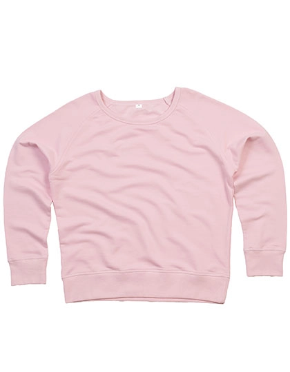 Women´s Favourite Sweatshirt zum Besticken und Bedrucken in der Farbe Soft Pink mit Ihren Logo, Schriftzug oder Motiv.