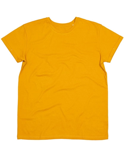 Men´s Roll Sleeve T zum Besticken und Bedrucken in der Farbe Mustard mit Ihren Logo, Schriftzug oder Motiv.