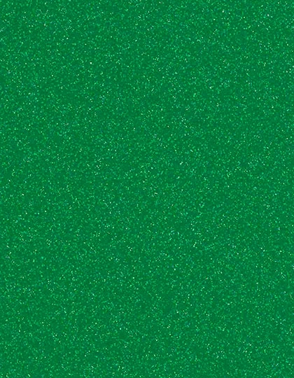 Poli-Flex® Glitter zum Besticken und Bedrucken in der Farbe Glitter Green mit Ihren Logo, Schriftzug oder Motiv.