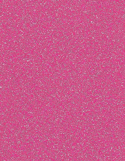 Poli-Flex® Glitter zum Besticken und Bedrucken in der Farbe Glitter Pink mit Ihren Logo, Schriftzug oder Motiv.