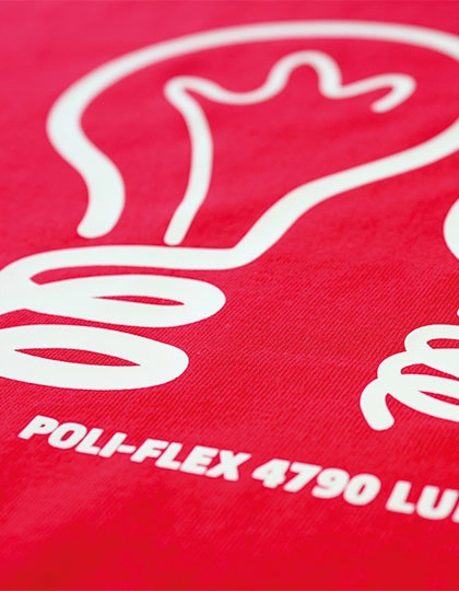 Poli-Flex® Luminous 4790 zum Besticken und Bedrucken mit Ihren Logo, Schriftzug oder Motiv.