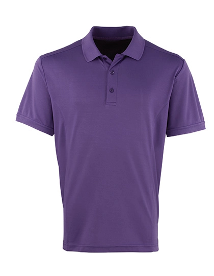 Men´s Coolchecker® Piqué Polo zum Besticken und Bedrucken in der Farbe Purple (ca. Pantone 269) mit Ihren Logo, Schriftzug oder Motiv.