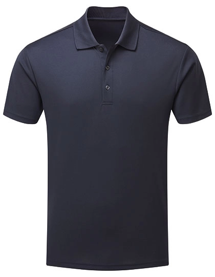 Men´s Spun-Dyed Sustainable Polo Shirt zum Besticken und Bedrucken in der Farbe French Navy (ca. Pantone 303C) mit Ihren Logo, Schriftzug oder Motiv.