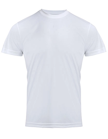 Coolchecker® Chef´s T-Shirt (Mesh Back) zum Besticken und Bedrucken in der Farbe White mit Ihren Logo, Schriftzug oder Motiv.
