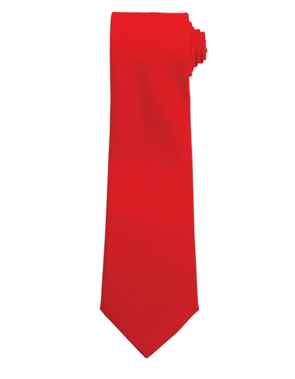 Work Tie zum Besticken und Bedrucken in der Farbe Red (ca. Pantone 200) mit Ihren Logo, Schriftzug oder Motiv.