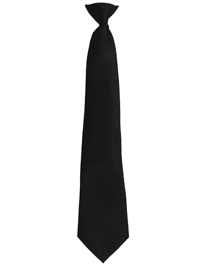 Colours Orginals Fashion Clip Tie zum Besticken und Bedrucken in der Farbe Black mit Ihren Logo, Schriftzug oder Motiv.