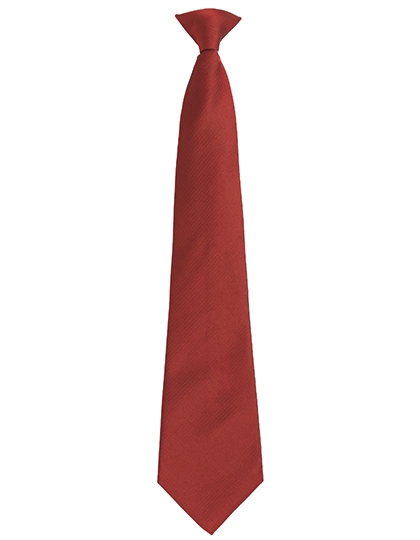 Colours Orginals Fashion Clip Tie zum Besticken und Bedrucken in der Farbe Burgundy (ca. Pantone 200C) mit Ihren Logo, Schriftzug oder Motiv.