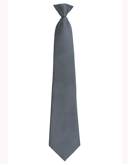 Colours Orginals Fashion Clip Tie zum Besticken und Bedrucken in der Farbe Dark Grey (ca. Pantone 431) mit Ihren Logo, Schriftzug oder Motiv.