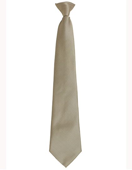 Colours Orginals Fashion Clip Tie zum Besticken und Bedrucken in der Farbe Khaki (ca. Pantone 452C) mit Ihren Logo, Schriftzug oder Motiv.