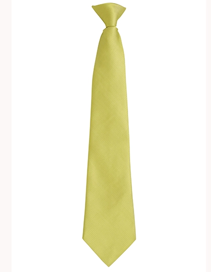 Colours Orginals Fashion Clip Tie zum Besticken und Bedrucken in der Farbe Lime (ca. Pantone 617C) mit Ihren Logo, Schriftzug oder Motiv.