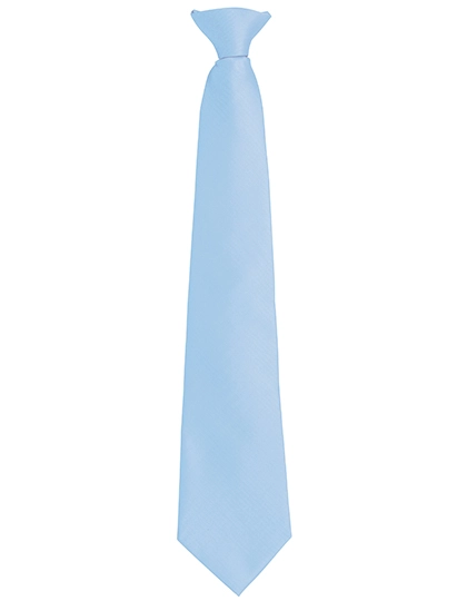 Colours Orginals Fashion Clip Tie zum Besticken und Bedrucken in der Farbe Midblue (ca. Pantone 657C) mit Ihren Logo, Schriftzug oder Motiv.