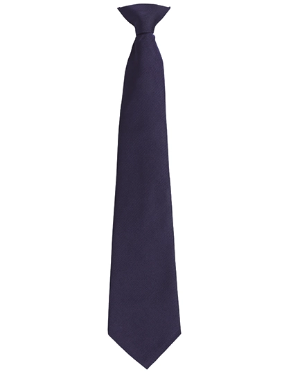 Colours Orginals Fashion Clip Tie zum Besticken und Bedrucken in der Farbe Navy (ca. Pantone 533C) mit Ihren Logo, Schriftzug oder Motiv.