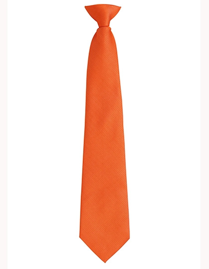 Colours Orginals Fashion Clip Tie zum Besticken und Bedrucken in der Farbe Orange (ca. Pantone 1495C) mit Ihren Logo, Schriftzug oder Motiv.