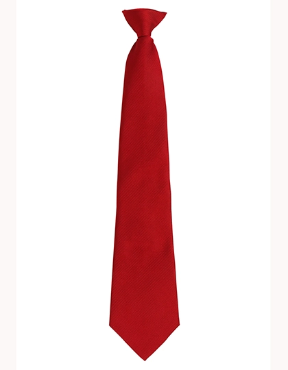 Colours Orginals Fashion Clip Tie zum Besticken und Bedrucken in der Farbe Red (ca. Pantone 199C) mit Ihren Logo, Schriftzug oder Motiv.