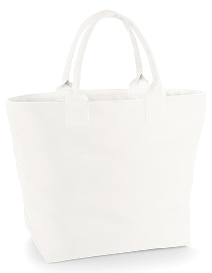 Canvas Deck Bag zum Besticken und Bedrucken in der Farbe Off White mit Ihren Logo, Schriftzug oder Motiv.