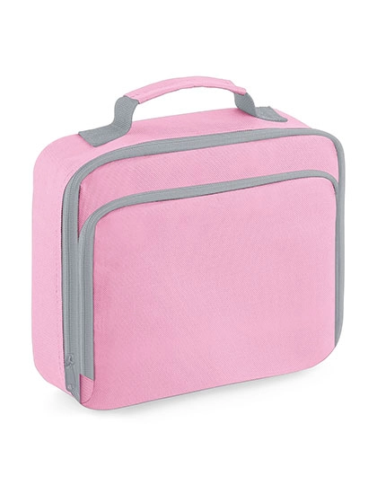 Lunch Cooler Bag zum Besticken und Bedrucken in der Farbe Classic Pink mit Ihren Logo, Schriftzug oder Motiv.