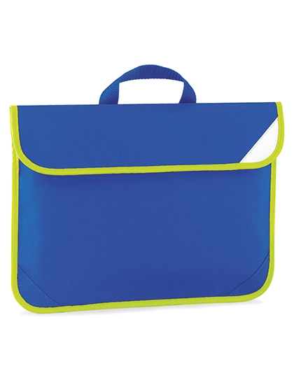 Enhanced-Viz Book Bag zum Besticken und Bedrucken in der Farbe Bright Royal mit Ihren Logo, Schriftzug oder Motiv.