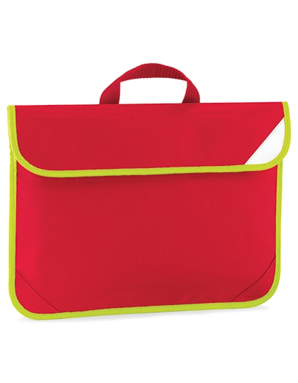 Enhanced-Viz Book Bag zum Besticken und Bedrucken in der Farbe Classic Red mit Ihren Logo, Schriftzug oder Motiv.