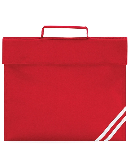 Classic Book Bag zum Besticken und Bedrucken in der Farbe Classic Red mit Ihren Logo, Schriftzug oder Motiv.