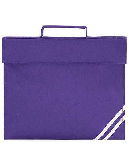 Classic Book Bag zum Besticken und Bedrucken in der Farbe Purple mit Ihren Logo, Schriftzug oder Motiv.