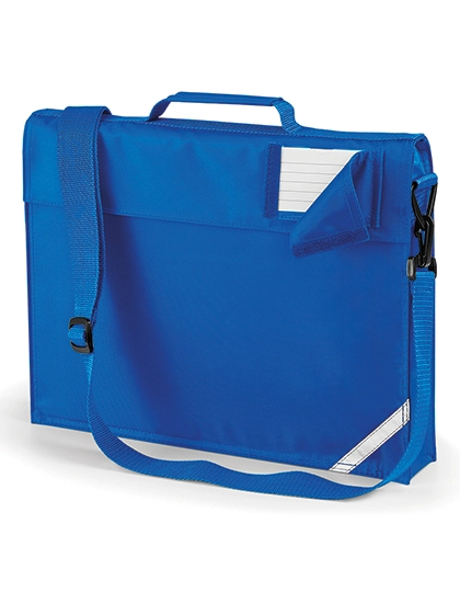 Junior Book Bag With Strap zum Besticken und Bedrucken in der Farbe Bright Royal mit Ihren Logo, Schriftzug oder Motiv.