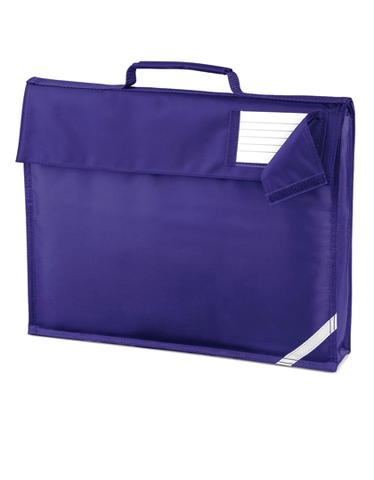 Junior Book Bag zum Besticken und Bedrucken in der Farbe Purple mit Ihren Logo, Schriftzug oder Motiv.