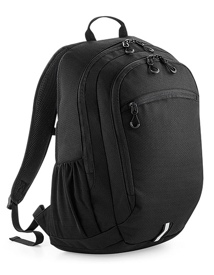 Endeavour Backpack zum Besticken und Bedrucken in der Farbe Jet Black mit Ihren Logo, Schriftzug oder Motiv.