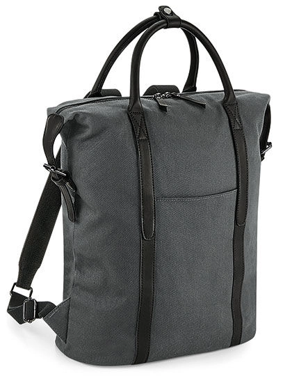 Urban Utility Backpack zum Besticken und Bedrucken in der Farbe Graphite Grey mit Ihren Logo, Schriftzug oder Motiv.